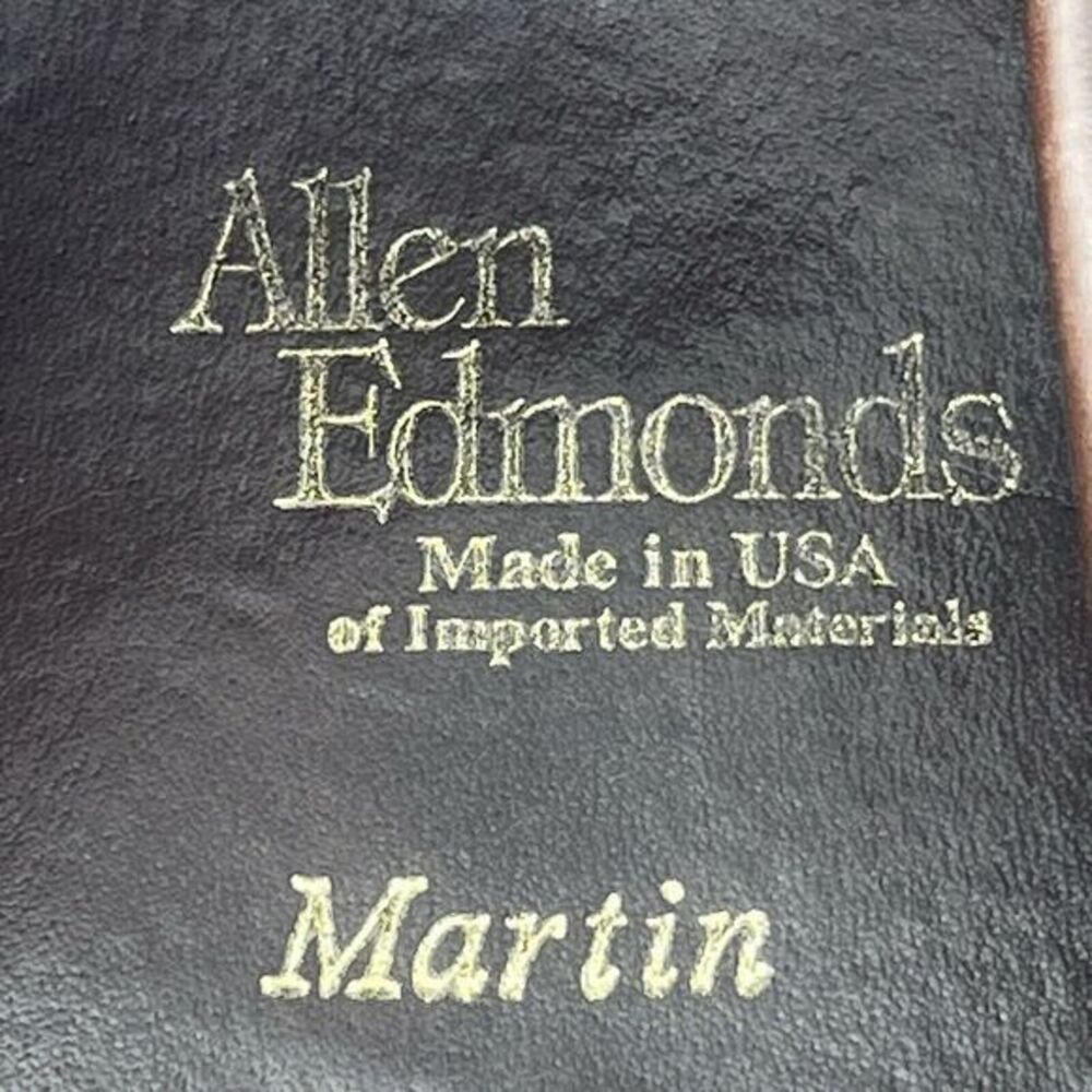 Allen Edmonds Martin Penny Loafer Shoes Women's 9D Brown Leather Moc Boat Flat - Picture 8 of 16